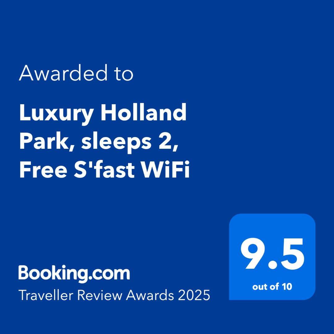 Appartamento Luxury Holland Park, Sleeps 2, Free S'Fast Wifi Londra Esterno foto